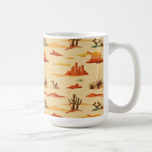Mug Paysage du désert Arizona Motif (Droite)