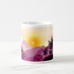 Mug Paysage du lever du soleil
