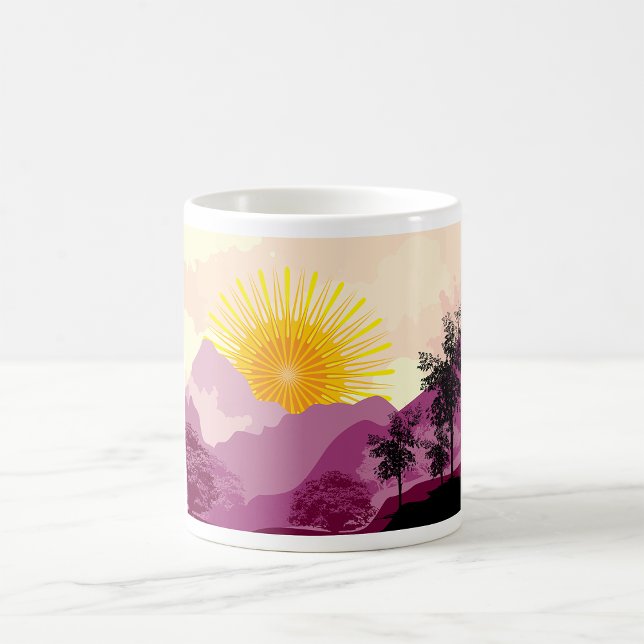 Mug Paysage du lever du soleil (Créateur téléchargé)