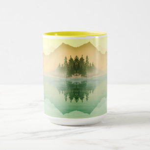 Mug Paysage forestier des monts Citrus