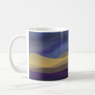 Mug Paysage marin abstrait Dunes fracturées 15