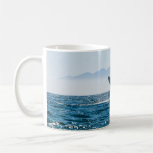 Mug Paysage marin de la baleine : Eau Dramatique.