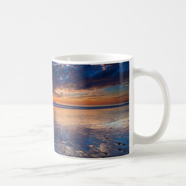 Mug Paysage marin spectaculaire, coucher de soleil, CA (Droite)