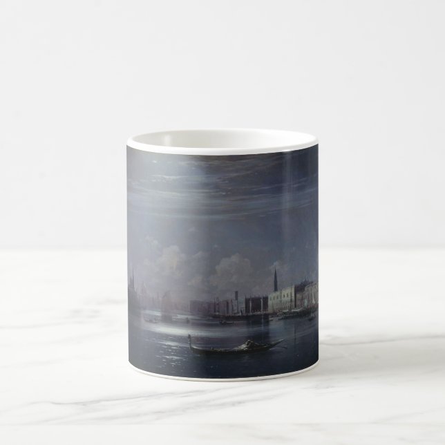 Mug Paysage nocturne à Venise (ville italienne) (Centre)