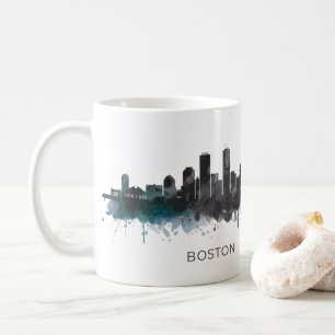 Mug Paysage urbain de la ville de Boston, paysage urba