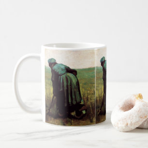 Mug Paysanne en train de creuser par Vincent van Gogh