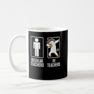 Mug PE Enseignant en éducation physique Unicorn Cadeau