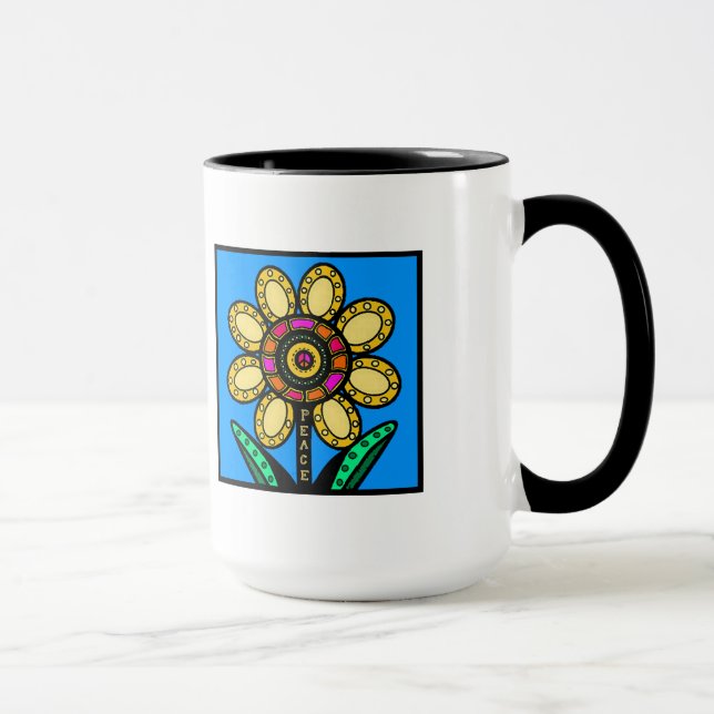 Mug Peace Daisy (Droite)