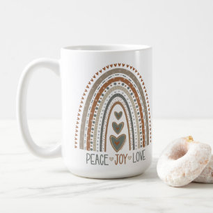 Mug Peace Jove Love Neural Rainbow Inspirivity