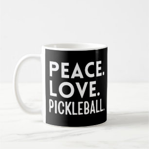 Mug Peace Love Pickleball