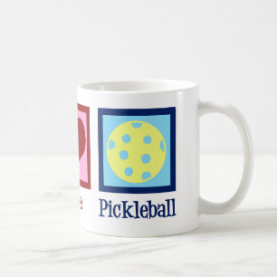 Mug Peace Love Pickleball