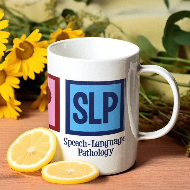 Mug Peace Love SLP mignon orthophoniste Noël (Créateur téléchargé)