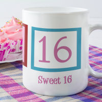 Peace Love Sweet 16 mignon 16e anniversaire