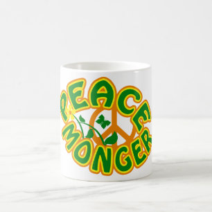 Mug Peace Monger - choisir style et couleur
