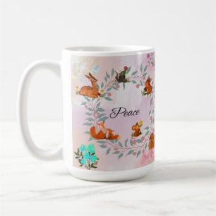 Mug Peace Woodland Animal