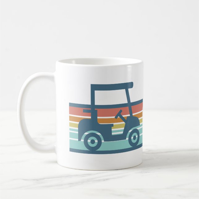 Mug Peachtree City Georgia Golf Panier Love Vibe (Gauche)