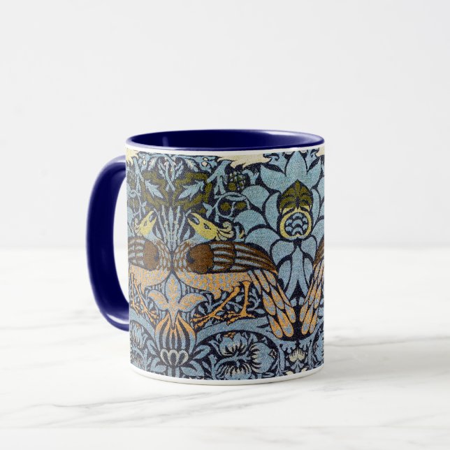 Mug Peacock et Dragon, William Morris (Devant gauche)