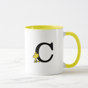 Mug PEANUTS Bois Monogramme C