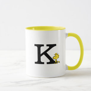 Mug PEANUTS Bois Monogramme K