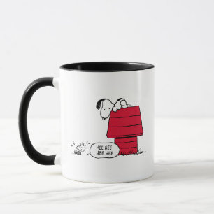Mug PEANUTS Motif rouge et noir