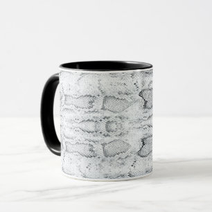 Mug Peau blanche Python Snake Print