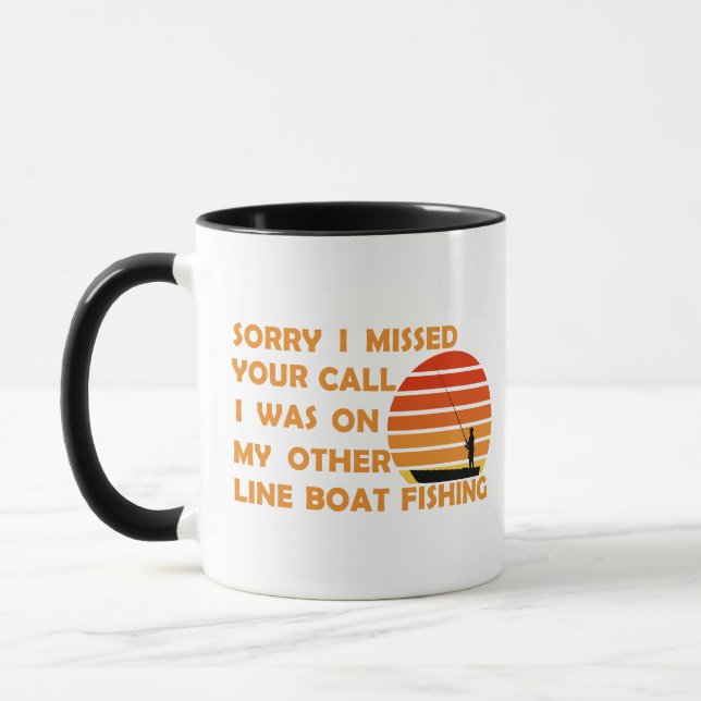 Mug Pêche amusante (Gauche)