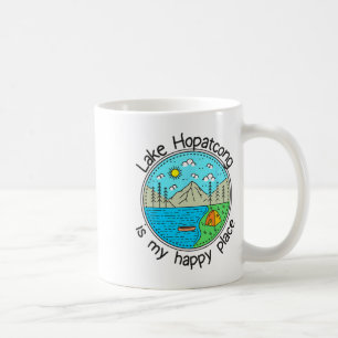Mug Pêche Bateau Camping - Mon endroit heureux Lake Ho