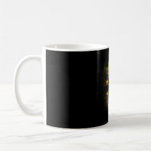 Mug Pêche de Bigfoot pleine lune lac réflexion extérie