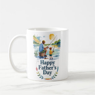 Mug Pêche du père et de l’enfant - Bonne fête du père