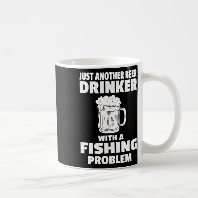 Mug Pêche Et Bière Drôle Boire Pêcheur Parti Hu (Droite)