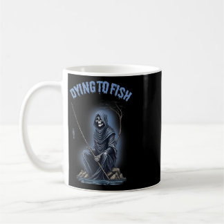 Mug Pêche Mourir Pêcher Faucheuse Horreur Halloween