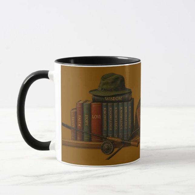 Mug Pêcher la compréhension (Gauche)