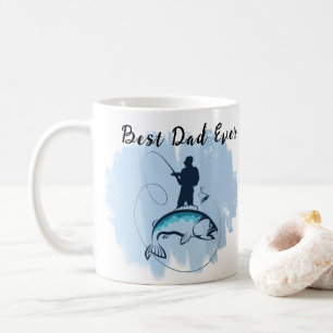 Mug Pêcheur attraper de gros poissons meilleur papa ja