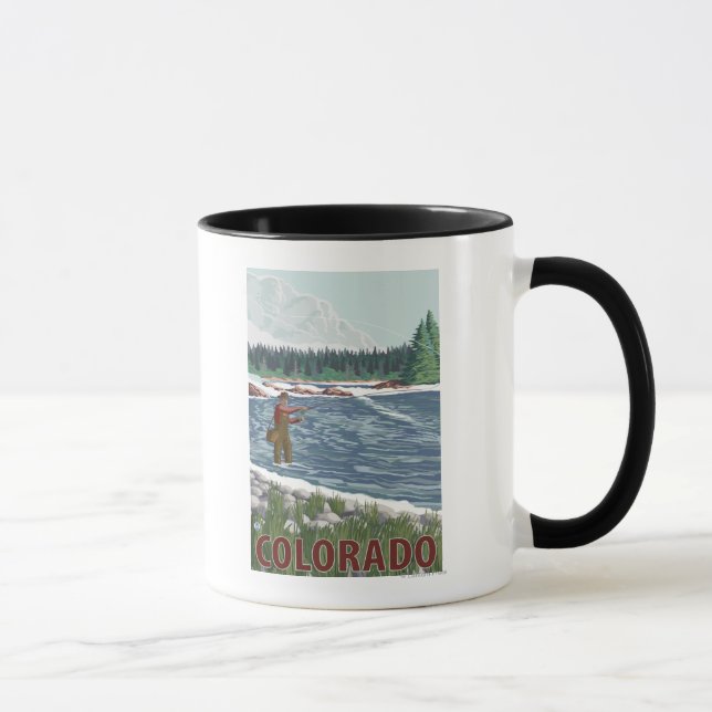 Mug Pêcheur de vol Colorado (Droite)