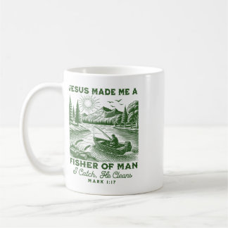 Mug Pêcheur d'hommes Marc 117 Écriture chrétienne Jésu