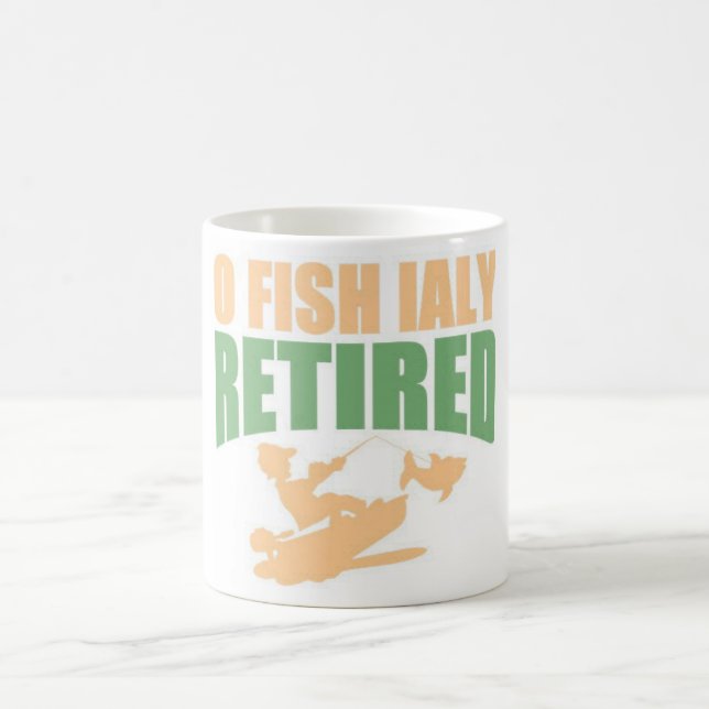Mug Pêcheur officiellement à la retraite sur le lac de (Centre)