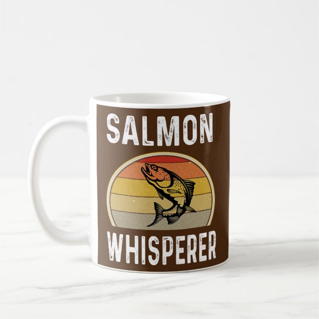Mug Pêcheur saumon Whisperer Pêcheur Pêcheur (Gauche)