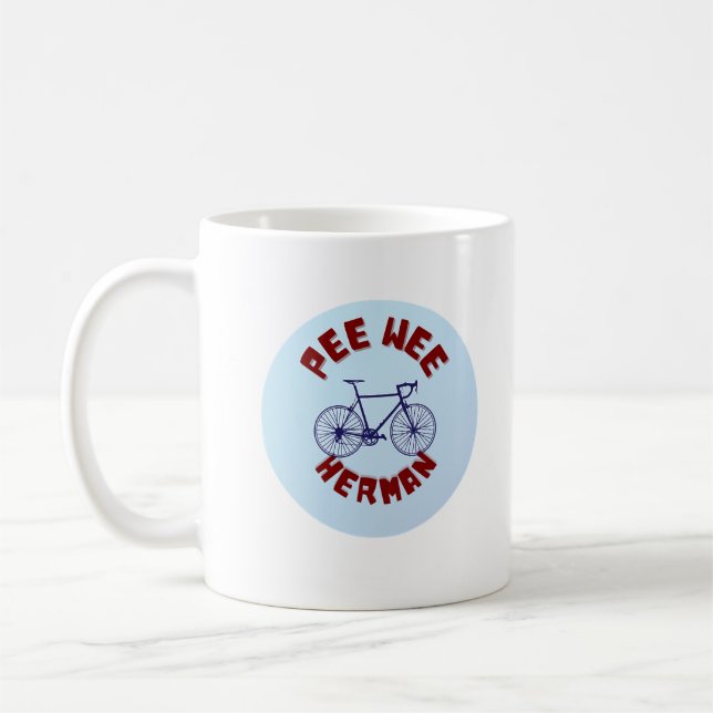 Mug Pee Wee Herman Bike (Gauche)