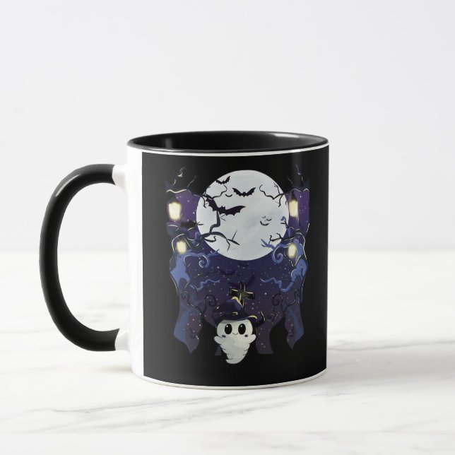 Mug Peekaboo Vibes d'automne (Gauche)