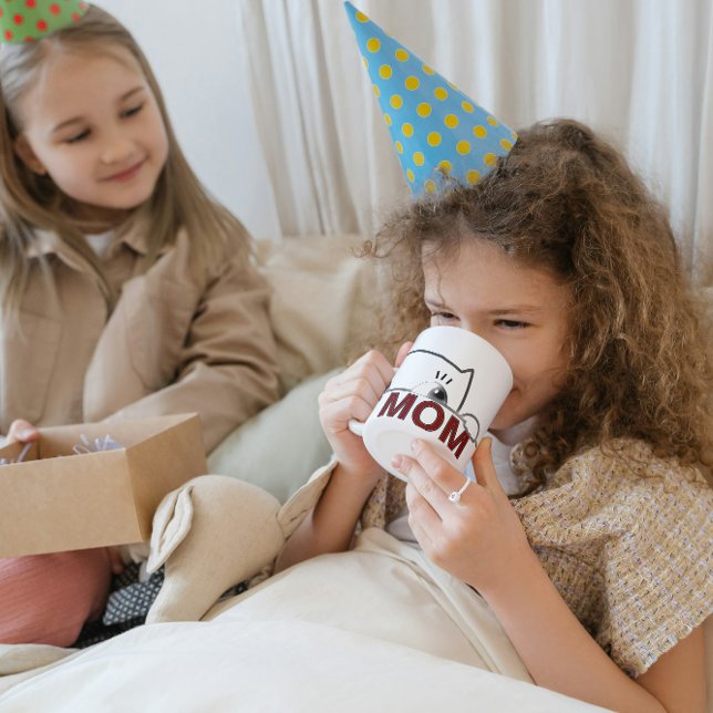 Mug Peeking Black Cat Mom Minimalist Coffee (#catmom #curiouscat
#catlover #coffeemug #giftforher
#petlovers
#catparent
#mothersday
#newyeargifts)