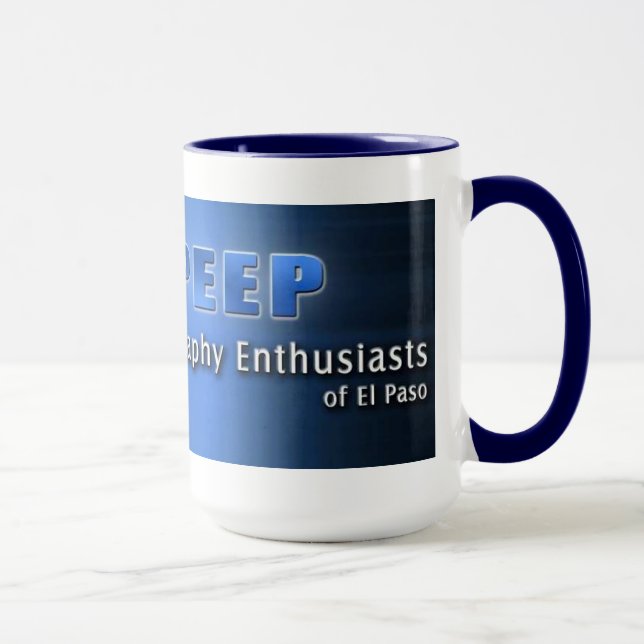 Mug PEEP 15 oz. Musique (Droite)