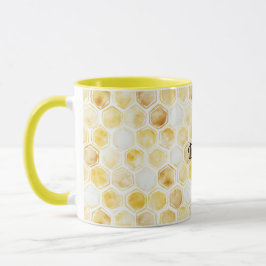 Mug Peigne jaune or