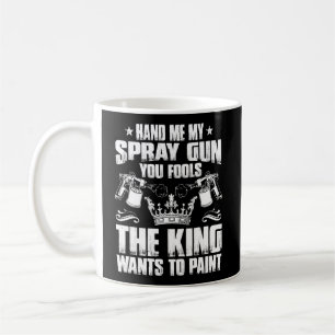 Mug Peintre Automobile Le Roi Veut Peindre Car Pai