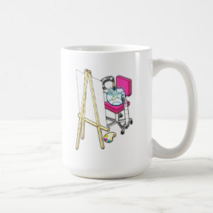 Mug Peintre de poisson ("couleur de l'eau") -