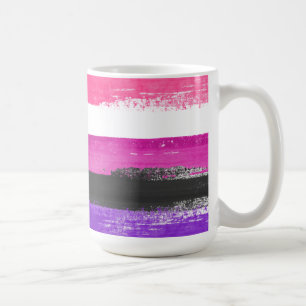 Mug Peinture à fioriture Genderfluide