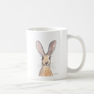 Mug Peinture à l'aquarelle de lièvre