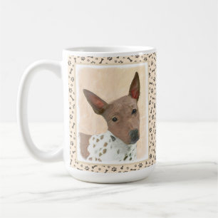 Mug Peinture américaine sans poil Terrier - Chien Art