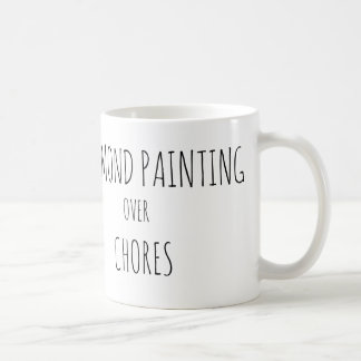 Mug Peinture au diamant sur les corvées