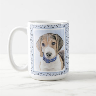 Mug Peinture beagle - Cute Original Chien Art