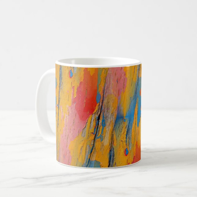 Mug Peinture colorée (Devant gauche)
